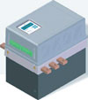 Figure 1. Complete PhaseMod module Here the S-PhaseMod module has an integrated power factor controller. It is available for rated voltages from 230 to 440 V